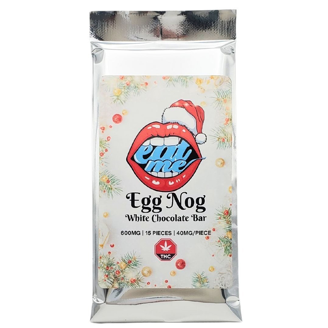 Candy Cane THC Bar – Egg Nog