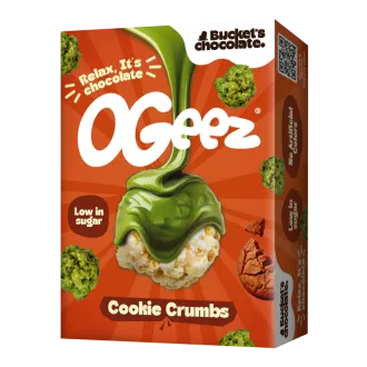 Cannabis Shaped Chocolate 1-Pack Cookie Crumbs (40g)